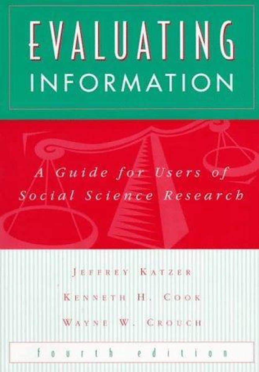 Evaluating Information - Katzer