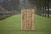 Losse grenen tuinpoort - Hoogeveen - 180 x 100 cm