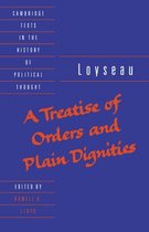 A Treatise of Orders and Plain Dignities