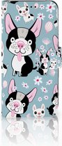 Tenphone Etui Coque pour Huawei P20 Lite Portefeuille Chiens