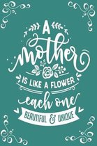 A Mother Is Like a Flower Each One Beautiful and Unique