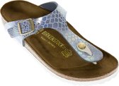 Birkenstock Gizeh Slippers - Maat 39 - Meisjes - blauw