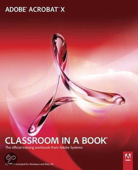 Adobe Acrobat X Classroom In A Book - cover