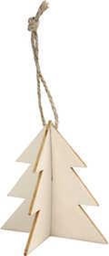 Rayher 62664000 MDF letter M, wit, 11 cm, dikte 2 cm, 3D-letters hout, houten letters groot
