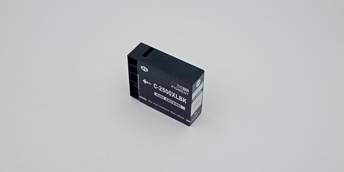 KATRIZ® huismerk inkt voor|Canon PGI 2500XLBK (Pigment ink)|75,5ml | Met chip