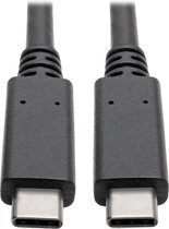 Tripp-Lite U420-003-G2-5A USB 3.1 Gen 2 (10 Gbps) Cable with 5A Rating, USB-C to USB-C (M/M), 3 ft. TrippLite