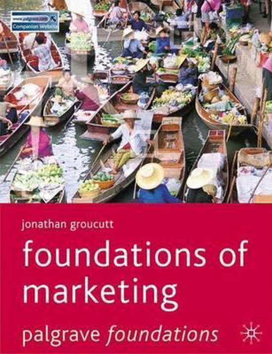 Foundations of Marketing - cover