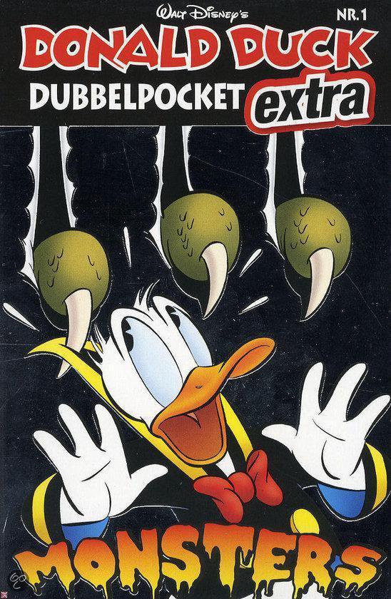 Cover van het boek 'Donald Duck Dubbelpocket Extra / 1 Monsters' van Walt Disney Studio’s