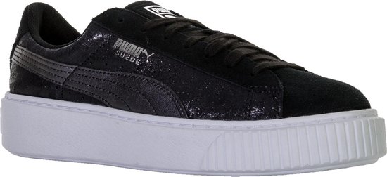 Puma Suede Platform Sneakers - Maat 37 - Mannen - zwart Puma Suede Platform Sneakers - Maat 37 - Mannen - zwart