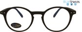 Icon Eyewear YFB214 +0.00 Ilja BlueShields bril zonder sterkte - Blauw licht filter lens - Zwart