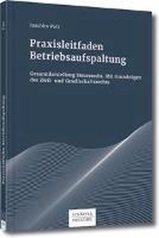 Praxisleitfaden Betriebsaufspaltung - cover