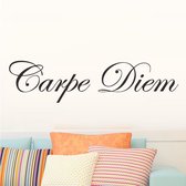 Muursticker tekst Carpe Diem | woonkamer - slaapkamer - keuken |  modern - decoratie - tekststicker