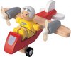 Afbeelding van het spelletje Plan Toys houten Propellervliegtuig