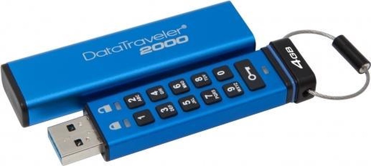 Kingston DataTraveler® 2000 USBstick 4 GB USB 3.2 Gen 2 (USB 3.1