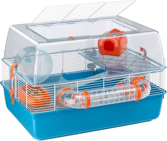 Ferplast Cages pour Hamsters et Petites Souris CRICETI 11 Plastique coloré spacieuse 