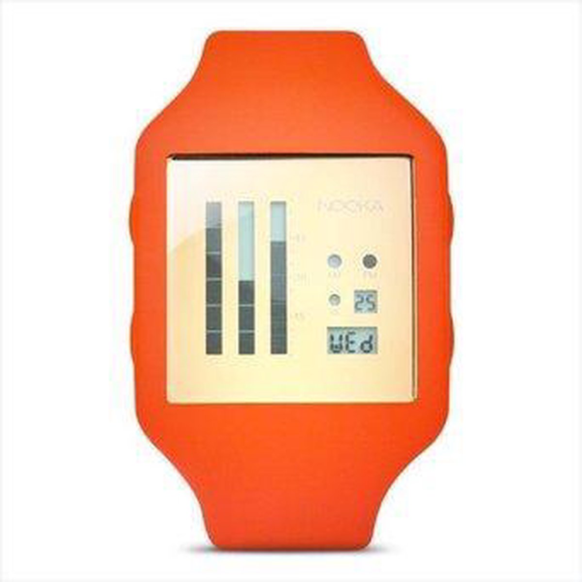 Nooka design horloge - Zub Zenv - oranje - goud