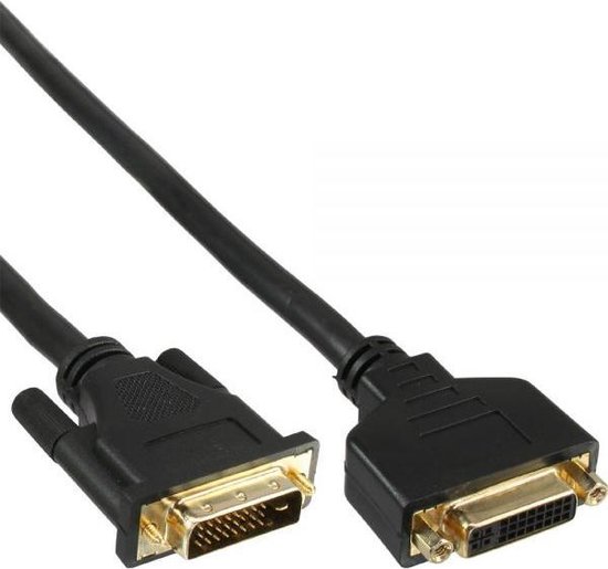 InLine DVI-D Dual Link verlengkabel - 2 meter - InLine