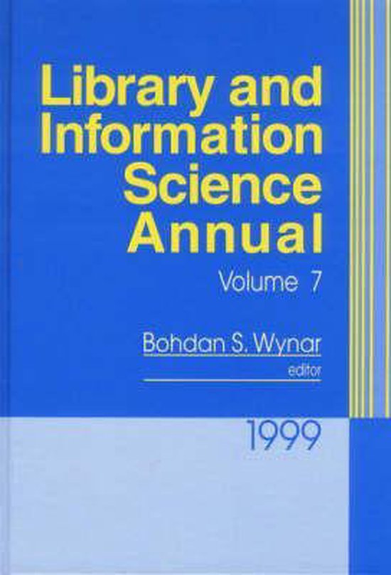 Library and Information Science Annual, Wynar 9781563087851 Boeken