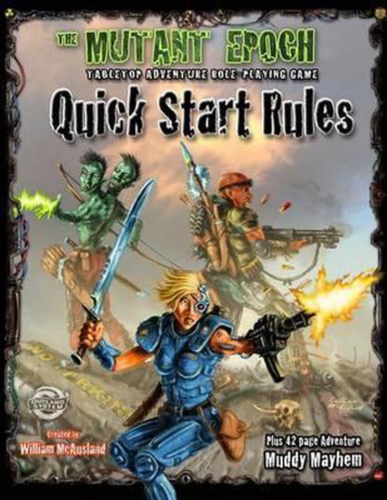 The Mutant Epoch RPG Quick Start Rules - cover