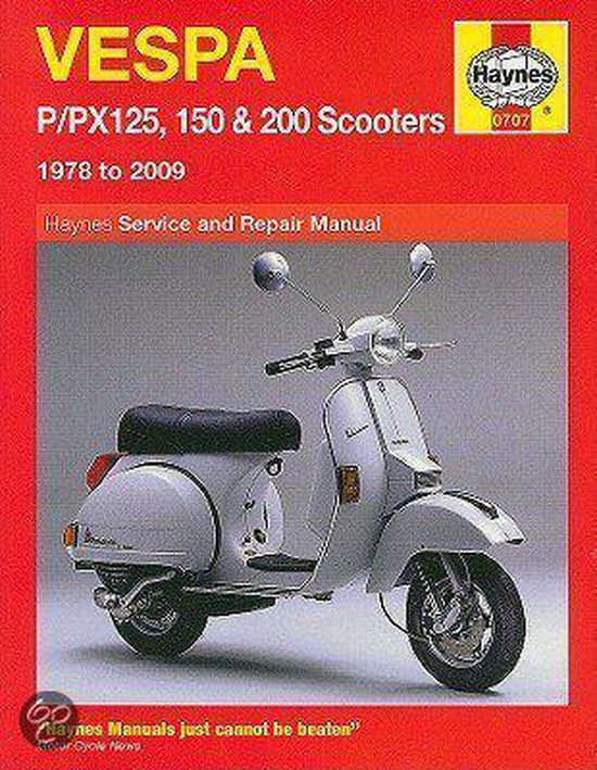 Vespa P/Px 125, 150 And 200 Service And Repair Manual