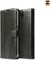 Zenus cover voor Samsung Galaxy Mega 6.3 Masstige Modern Classic Diary Series -Dark Grey