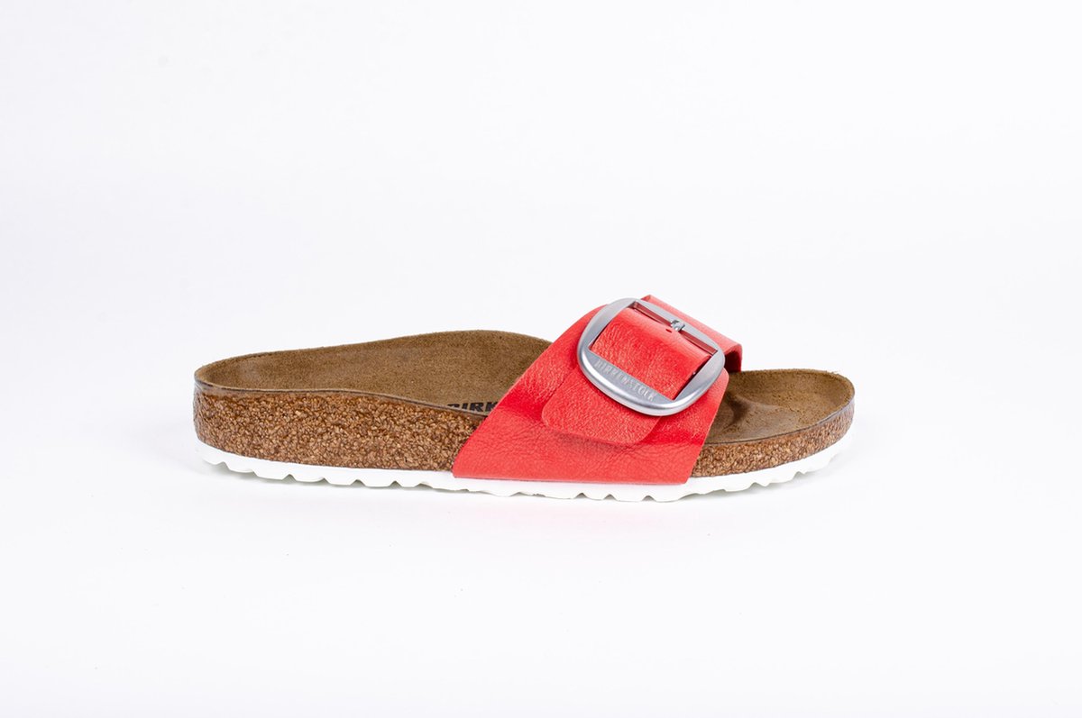 Birkenstock Madrid Graceful Dames Slippers Small fit Rood