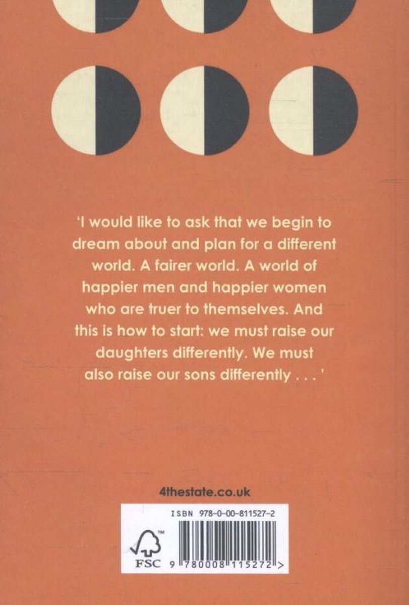We Should All Be Feminists - back cover