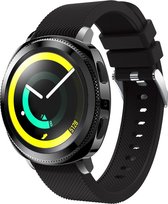 SmartphoneClip® Zwart bandje geschikt voor Samsung Gear Sport