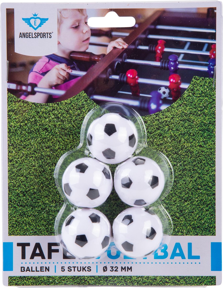 TABLE FOOTBALL BALLS TRADITIONAL COLOURS - DIAMETER 3,4 CM - Longfield