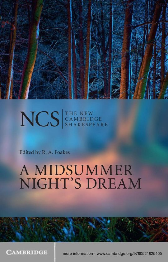 The New Cambridge Shakespeare - A Midsummer Night's Dream - cover