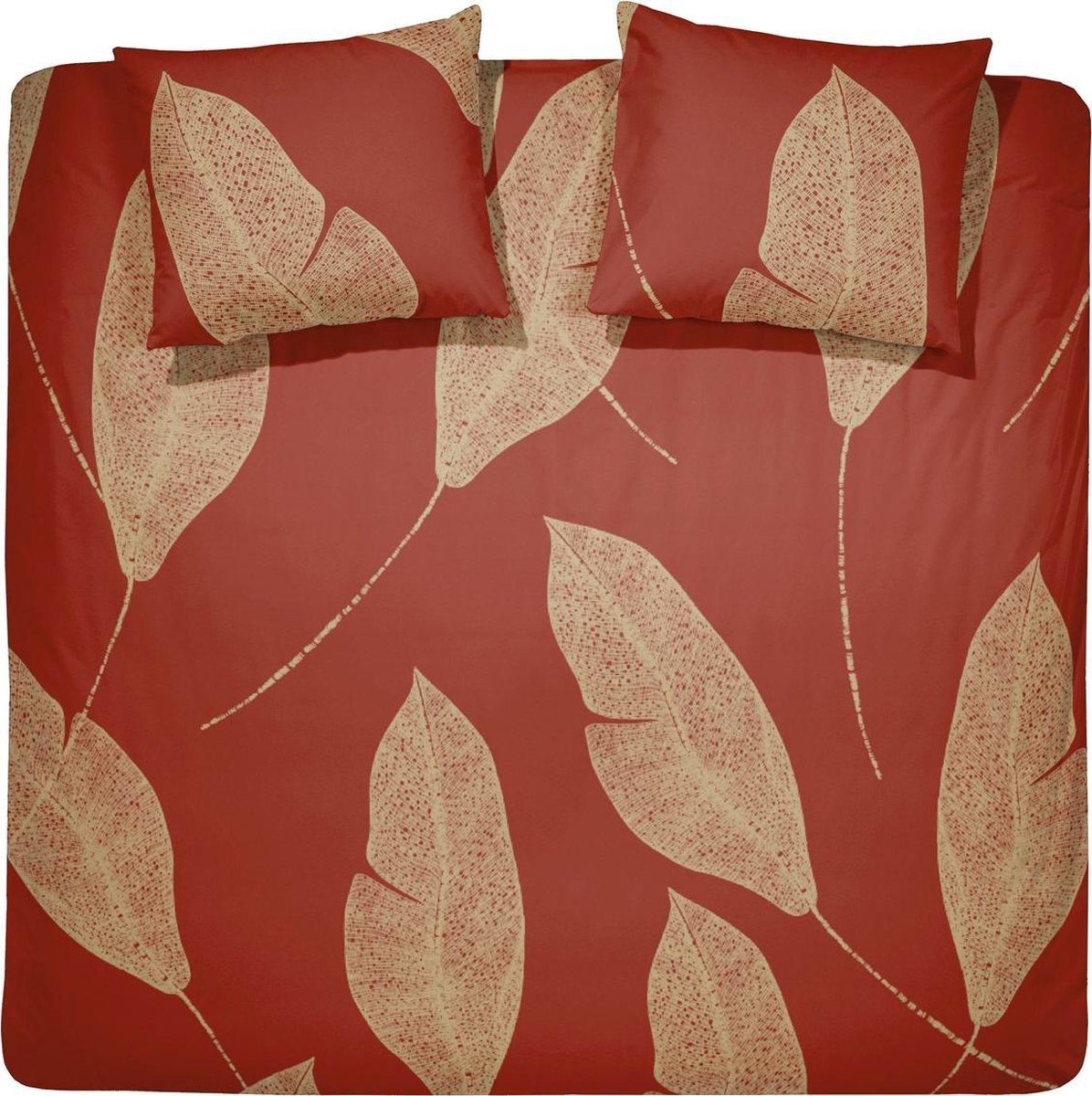 Damai Strelitzia - Dekbedovertrek - 260x200/220 cm - Extra breed - Red Gold