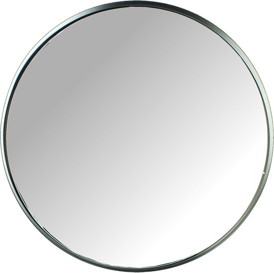 Induceren eiwit staking 4Goodz Otta Black 30 - spiegel rond - 30cm - zwart - 2,5 cm diep | bol.com