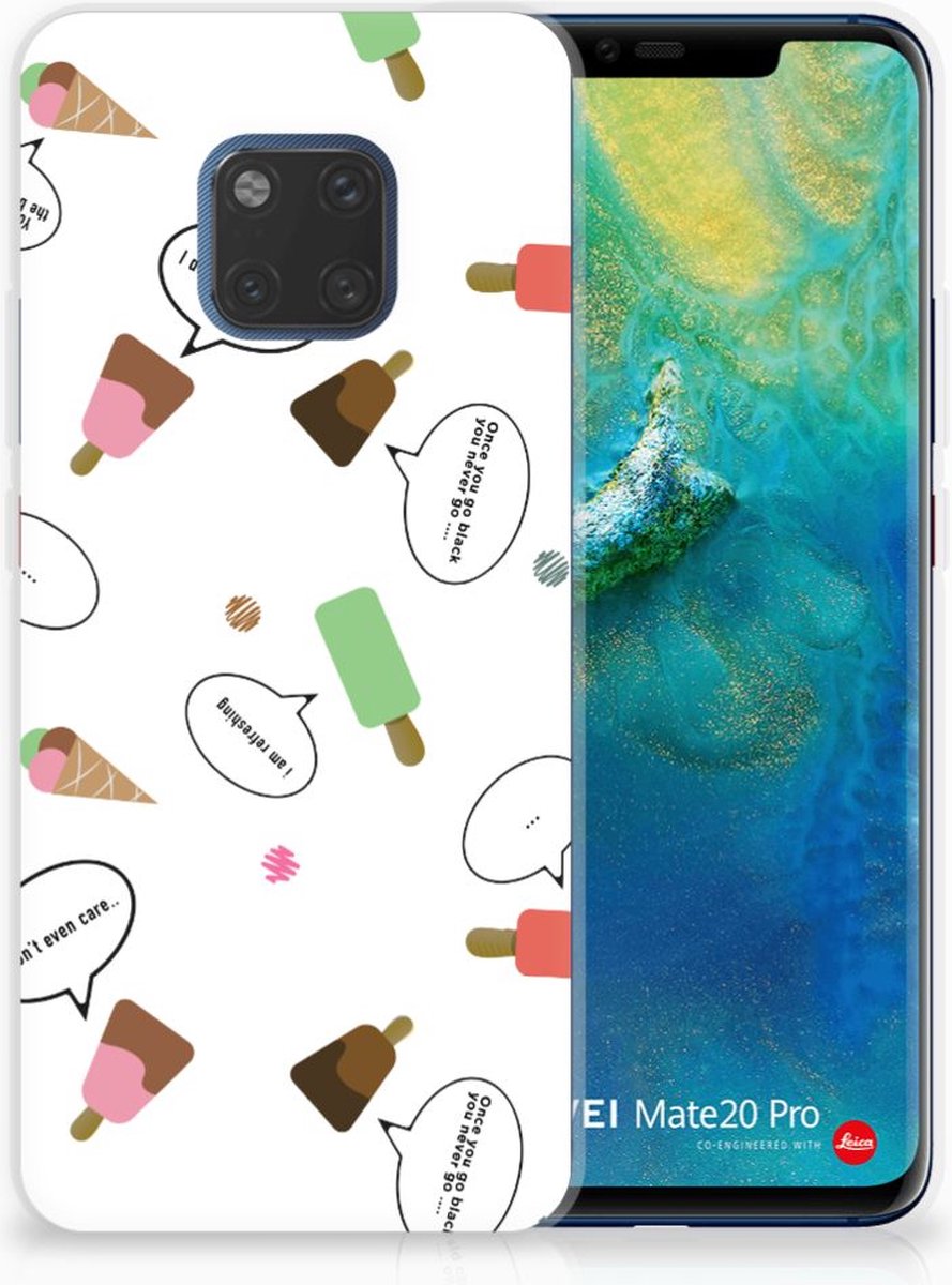 Huawei Mate 20 Pro Siliconen Case IJsjes