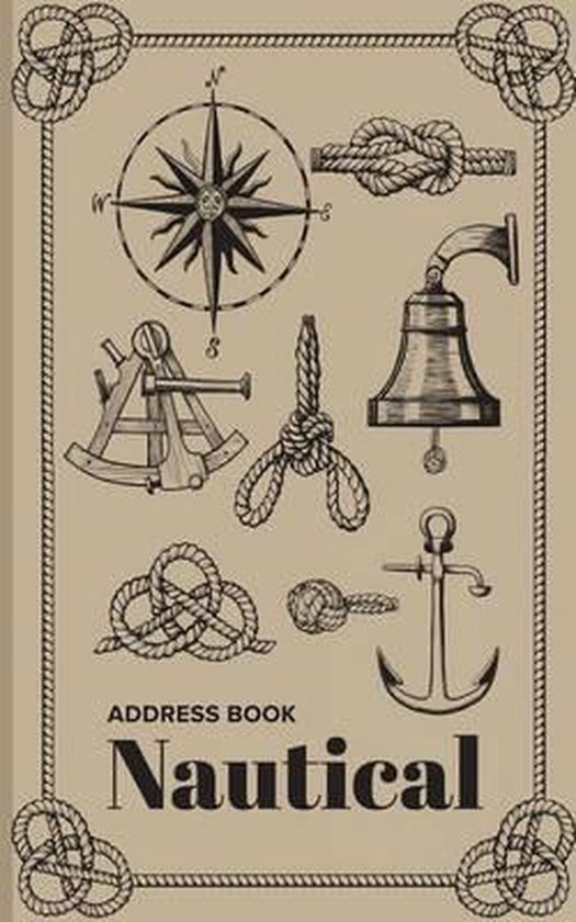 Address Book Nautical - cover