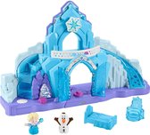 Fisher-Price Little People Disney Frozen Elsa's IJspaleis - Speelfigurenset
