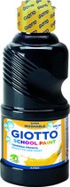 Giotto Plakkaatverf School Paint Junior 250 Ml Zwart