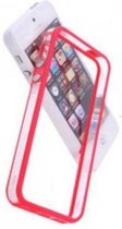 Hard Bumper Case Bescherm Hoesje Voor Apple iPhone 4/4S Red