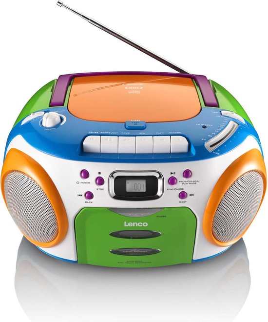 Lenco SCR-97 MP3 - Radio/CD-speler - Kids | bol.com