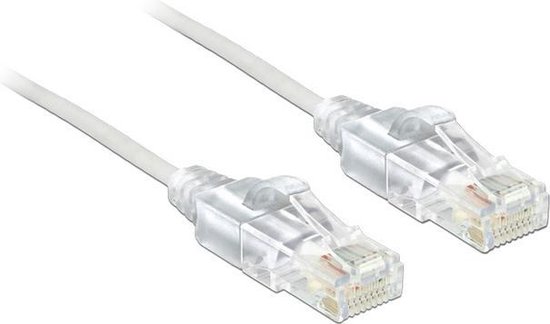 Slim UTP netwerkkabel wit - CAT6 - 3 meter | bol.com
