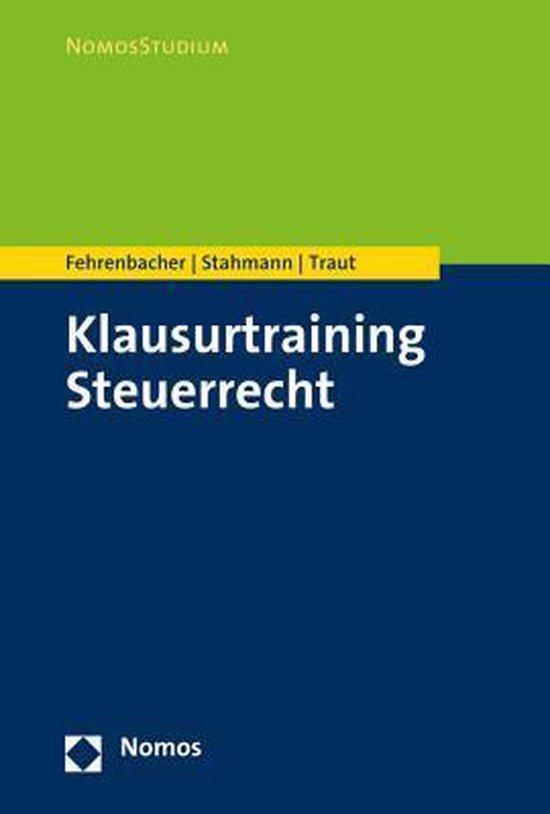 Klausurtraining Steuerrecht - cover
