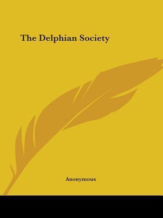 The Delphian Society - cover