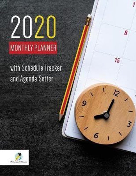 2020 Monthly Planner with Schedule Tracker and Agenda Setter - cover
