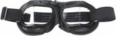 Halcyon mark 8 race motorbril zwart
