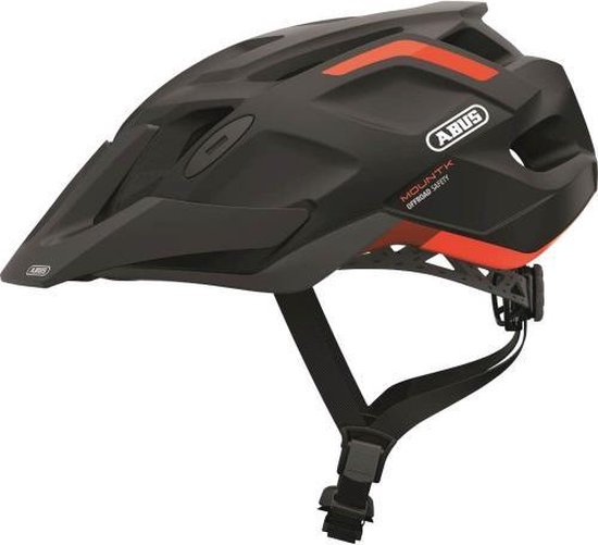 Abus MountK Fietshelm - Maat M (54cm) - Zwart/Oranje | bol.com