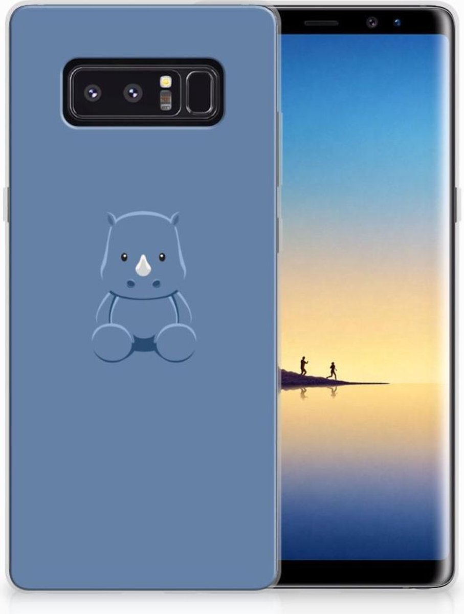 Samsung Galaxy Note 8 Telefoonhoesje met Naam Baby Rhino