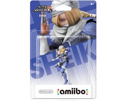 foto van Nintendo amiibo Super Smash Figuur Sheik - Wii U + NEW 3DS