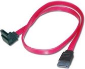 ASSMANN Electronic 2x SATA 7-pin, 0.5 m SATA-kabel 0,5 m Zwart, Rood