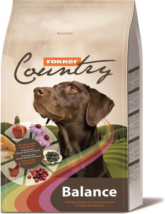 Fokker - Country Balance Hondenvoer 13 KG