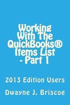 Working with Your Quickbooks(r) Items List - Part 1