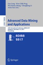 Lecture Notes in Computer Science 10604 - Advanced Data Mining and Applications